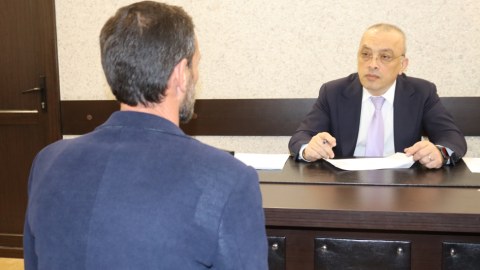 Zaur Mikayılov Abşeronda vətəndaşlarla görüşdü - FOTO