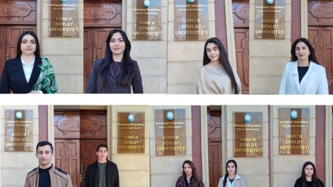 GDU 9 tələbəsi ilə fəxr edir