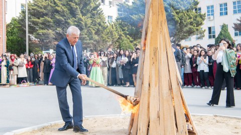Bakı Mühəndislik Universitetində&nbsp;Novruz şənliyi&nbsp;- FOTO