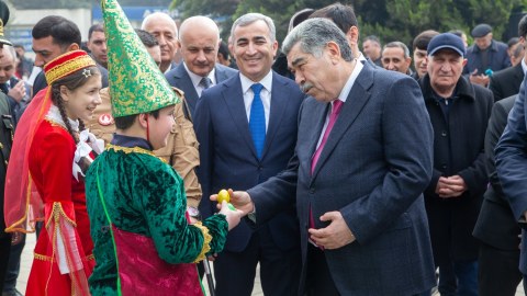 Salyanda &ldquo;Novruz&rdquo; böyük coşqu ilə qeyd olunub - FOTO