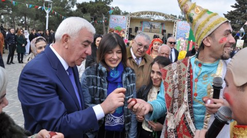Pirallahıda Novruz bayramı qeyd edildi&nbsp;- FOTOLAR