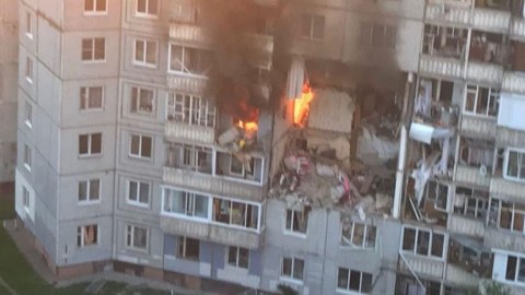 Yaşayış binasında partlayış: ölənlər var