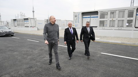 The President at the opening - PHOTOS