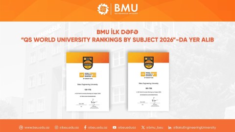 BMU-dan tarixi uğur&nbsp;- Foto