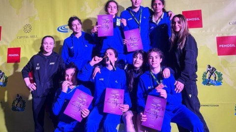Azərbaycanın qadın güləşçiləri Estoniyada 5 medal qazanıblar