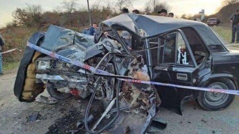 Zaqatalada ölümlə nəticələnən ağır qəza