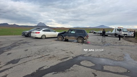 Naxçıvanda qəza baş verib, xəsarət alanlar var