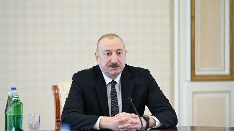 Prezident Zəngəzur dəhlizinin icrasından&nbsp;DANIŞDI