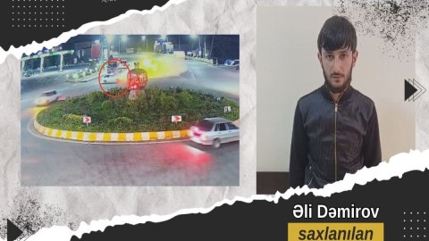 Avtoxuliqan sürücü həbs olundu