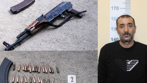Quldurluq etdi, evindən "kalaşnikov" çıxdı