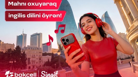 Bakcell ilə ingilis dilini &ldquo;Singit&rdquo; tətbiqində öyrən
