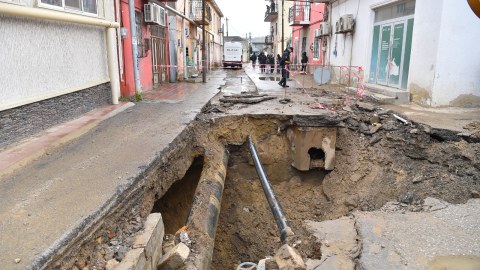 Xankəndinə güclü yağış yağıb &ndash; FOTO
