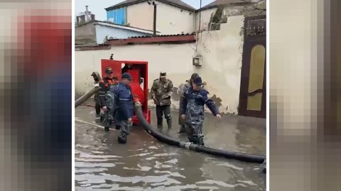 Su basmış ərazilərdən təxliyə davam edir&nbsp;- FOTOLAR