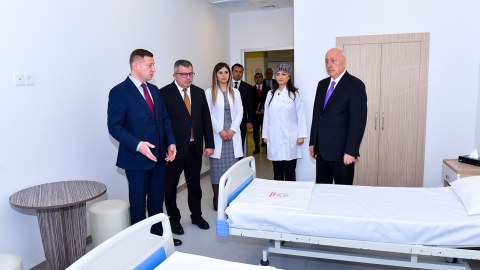 Sumqayıtda Göz Mərkəzinin açılışı oldu - Fotolar