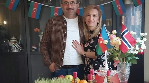Azərbaycanlı jurnalistin oğlu Norveç ordusuna əsgər aparıldı - FOTO