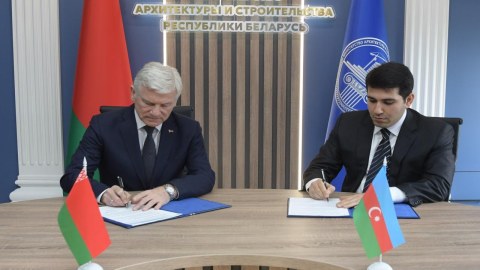 Azərbaycan&ndash;Belarus tikinti əməkdaşlığında yeni&nbsp;mərhələ - FOTOLAR