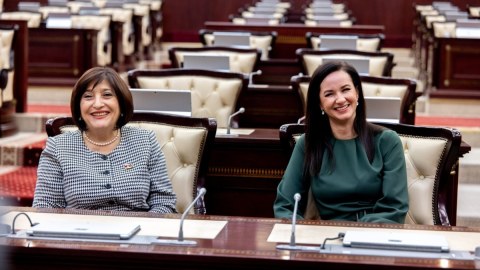 Sahibə Qafarova&nbsp;Litva Baş naziri ilə görüşdü