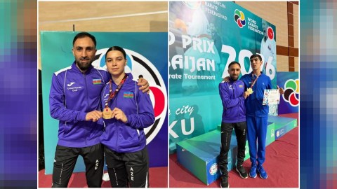 Ercan Aslan və Gülay Orucova beynəlxalq turnirin qalibi olublar