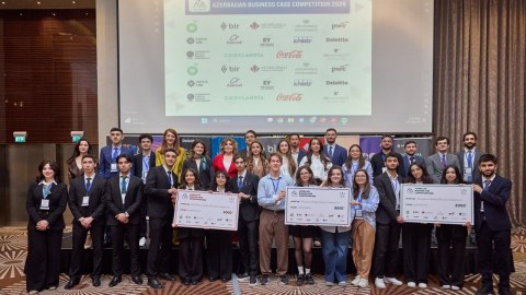 "Azercell"in dəstəyi ilə &ldquo;Azərbaycan Biznes Keys Müsabiqəsi 2026&rdquo;&nbsp;baş tutub - FOTO