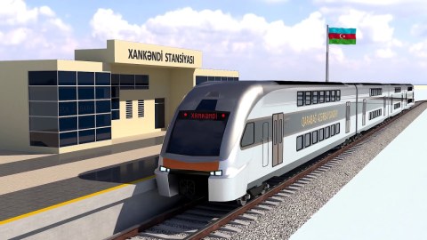 Xankəndi Dəmir Yolu və Avtovağzal Kompleksi&nbsp;açılacaq