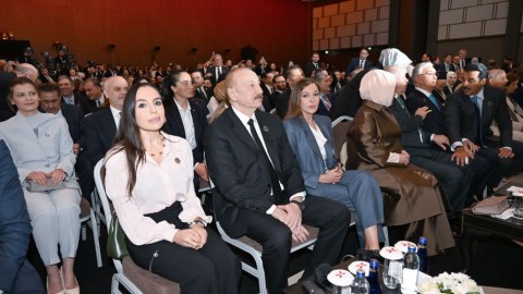 İlham Əliyevin Türkiyə&nbsp;səfərindən paylaşım edilib - VİDEO