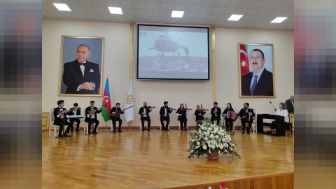 Gəncə Dövlət Universitetində müsabiqə keçirilib - FOTO