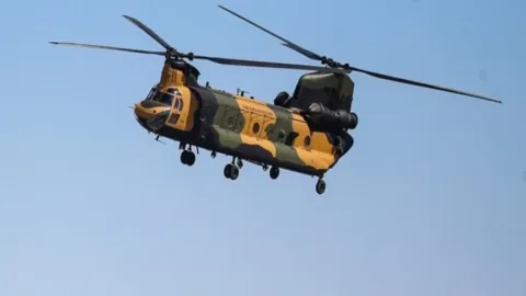 Türkiyədə hərbi vertolyot qəzaya uğradı