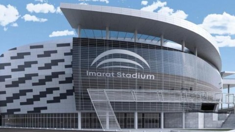 Ağdamda &ldquo;İmarət&rdquo; stadionunun tikintisinə başlanıldı - GÖRÜNTÜ