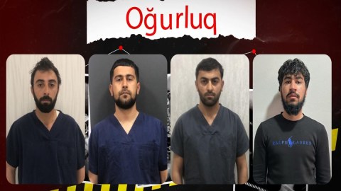 Mağazadan 100 min manat dəyərində qızıl oğurlandı - 4 nəfər tutuldu