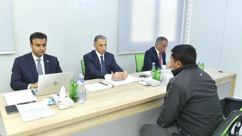 Rəşad Nəbiyev Kəlbəcərdə vətəndaşları qəbul edib