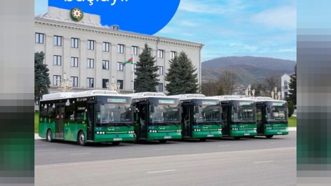Xankəndidə şəhərdaxili avtobuslar&nbsp;fəaliyyətə başlayır
