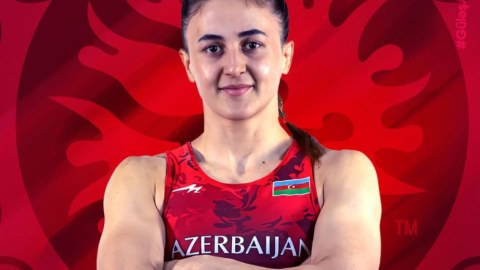 Azərbaycanın daha bir qadın güləşçisi medal qazanıb