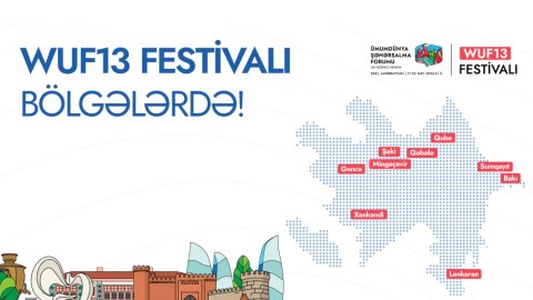 WUF13 ərəfəsində Azərbaycanın bir sıra şəhərlərində silsilə tədbirlər keçiriləcək