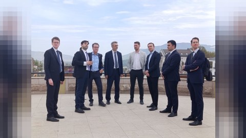 Almaniyanın diplomatları Xankəndi ilə tanış olublar - FOTO