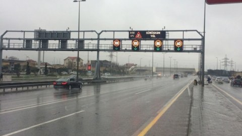 Aeroport&nbsp;yolunda sürət həddi endirildi