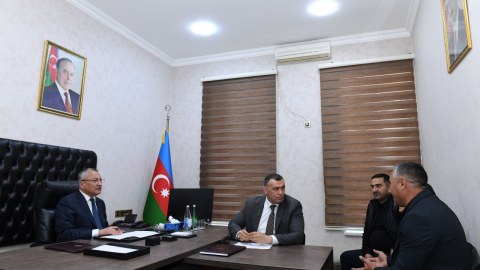 Rövşən Rzayev növbəti vətəndaş qəbulu keçirdi -&nbsp;FOTOLAR
