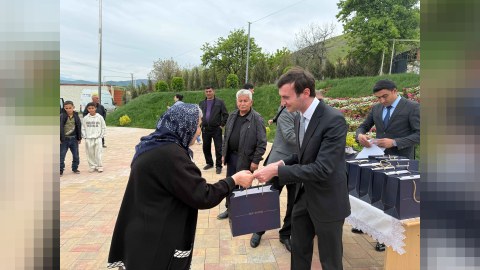 Xanobaya yola düşən köç kəndə çatdı - FOTO