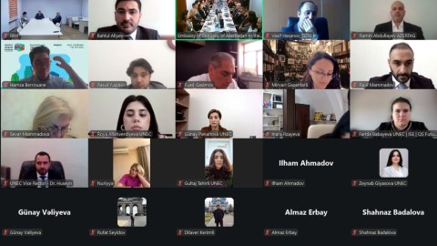 UNEC əməkdaşları Azərbaycanın Bolqarıstandakı Səfirliyinin tədbirində - FOTO