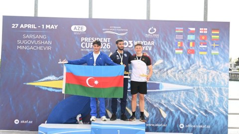Avarçəkənlərimiz &ldquo;Prezident Kuboku-2026&rdquo;da &nbsp;ilk qızıl medalını qazanıb