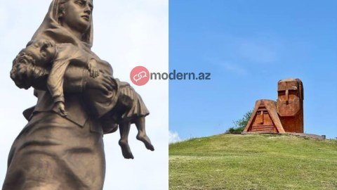 Saxta artsax tikilisi yanında Xocalı soyqırımı abidəsi ucaldılsın - GÖRÜNTÜ&nbsp;