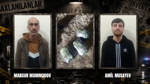 Bərdədə narkotik əməliyyatı, saxlanılanlar var