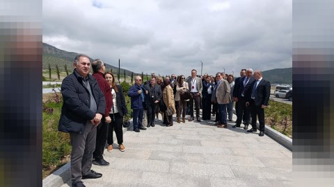 Xarici diplomatlar Xocalıda&nbsp;- FOTO