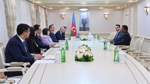 Sahibə Qafarova Parlamentlərarası İttifaqın Baş katibi ilə görüşdü