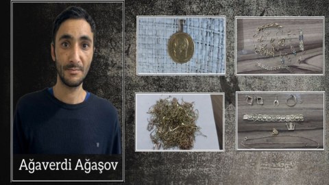 Mağazadan 12500 manatlıq qızıl oğurlandı