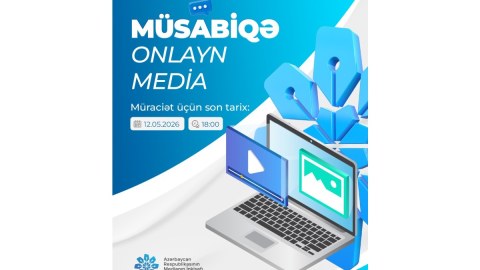 MEDİA onlayn media üçün müsabiqə elan etdi&nbsp;