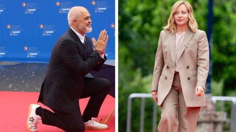 Diplomatiyada protokolu sındıran jest: Ramanın Meloniyə &ldquo;vurğunluğu&rdquo; - FOTO