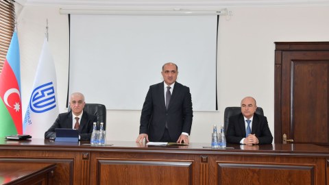 Yeni rektor kollektivə təqdim olundu - FOTO