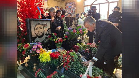 Abşeronda şəhidlər anılıb, ailə üzvlərinə baş çəkilib - FOTOLAR