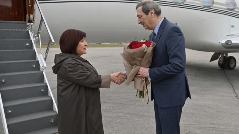 Sahibə Qafarova Monteneqroda səfərdədir