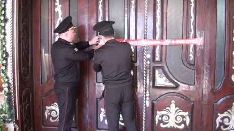 Şadlıq sarayının fəaliyyəti dayandırıldı - FOTO